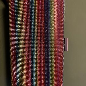 Multicolor Striped Women's Bag